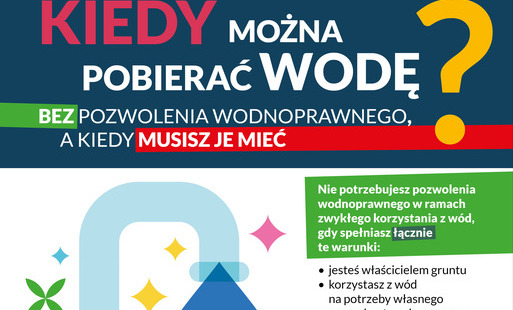 informacyjne dotyczące zasad poboru wód
